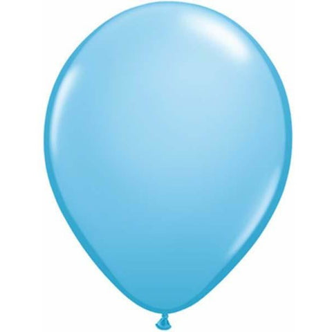 28cm Round Pale Blue Qualatex Plain Latex #43762 - Pack of 100