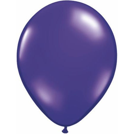 40cm Round Quartz Purple Qualatex Plain Latex #43896 - Pack of 50 SPECIAL ORDER ITEM