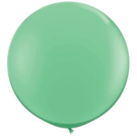 90cm Round Wintergreen Qualatex Plain Latex #43513 - Pack of 2