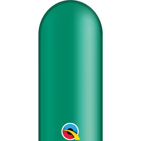 350Q Emerald Green Qualatex Plain Latex #44040 - Pack of 100