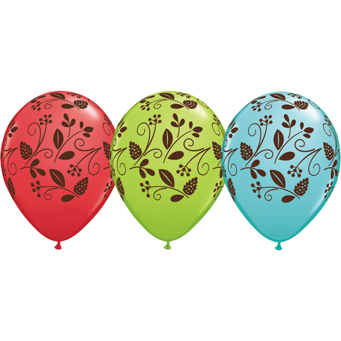 28cm Round Special Assorted Woodland Foliage-A-Round #44644 - Pack of 50 SPECIAL ORDER ITEM