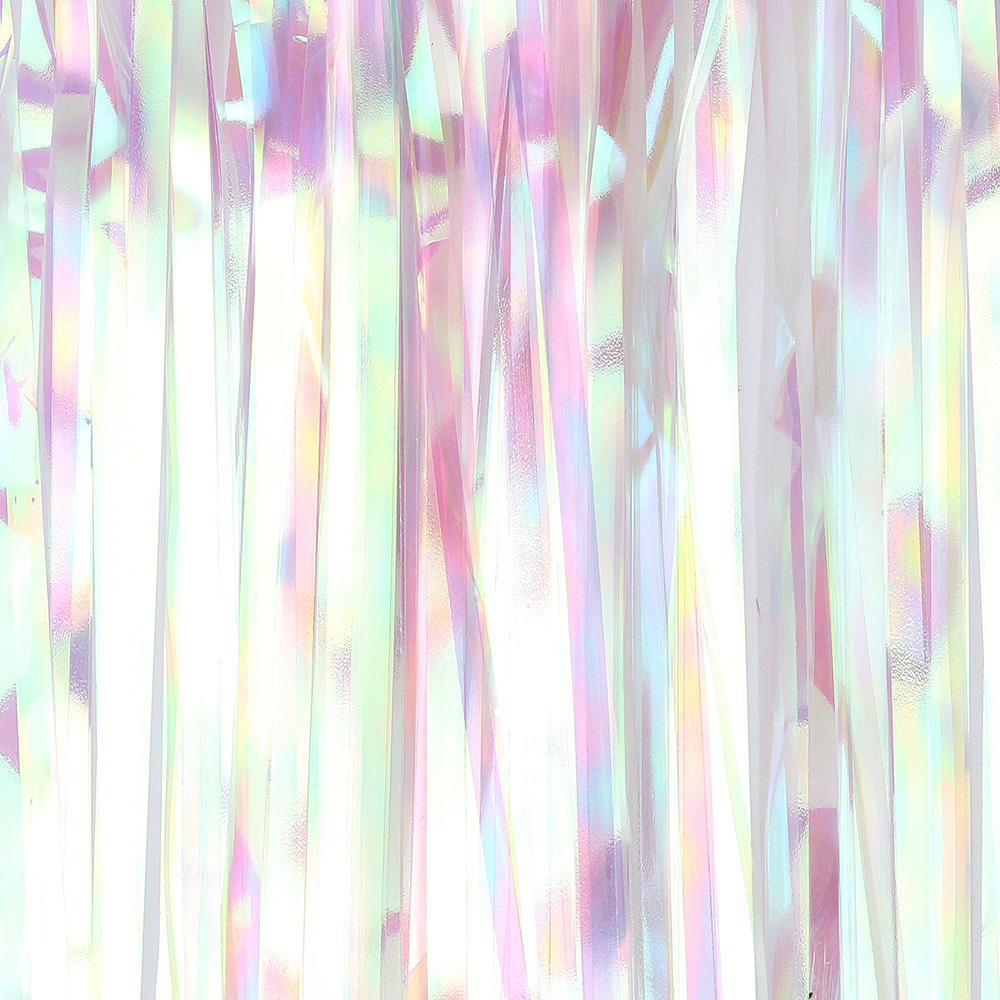 Metallic Foil CURTAIN Iridescent #FS5350IR 90cm x 2.00m - Each