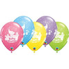28cm Round Special Assorted Baby Shower Elephant #46715 - Pack of 50