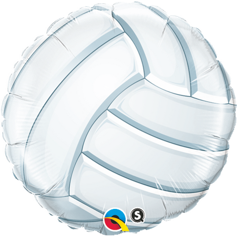45cm Round Foil Volleyball #49922 - Each (Pkgd.) SPECIAL ORDER ITEM
