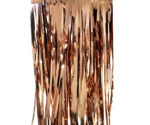 Metallic Foil CURTAIN Rose Gold #FS5350RG 90cm x 2.00m - Each