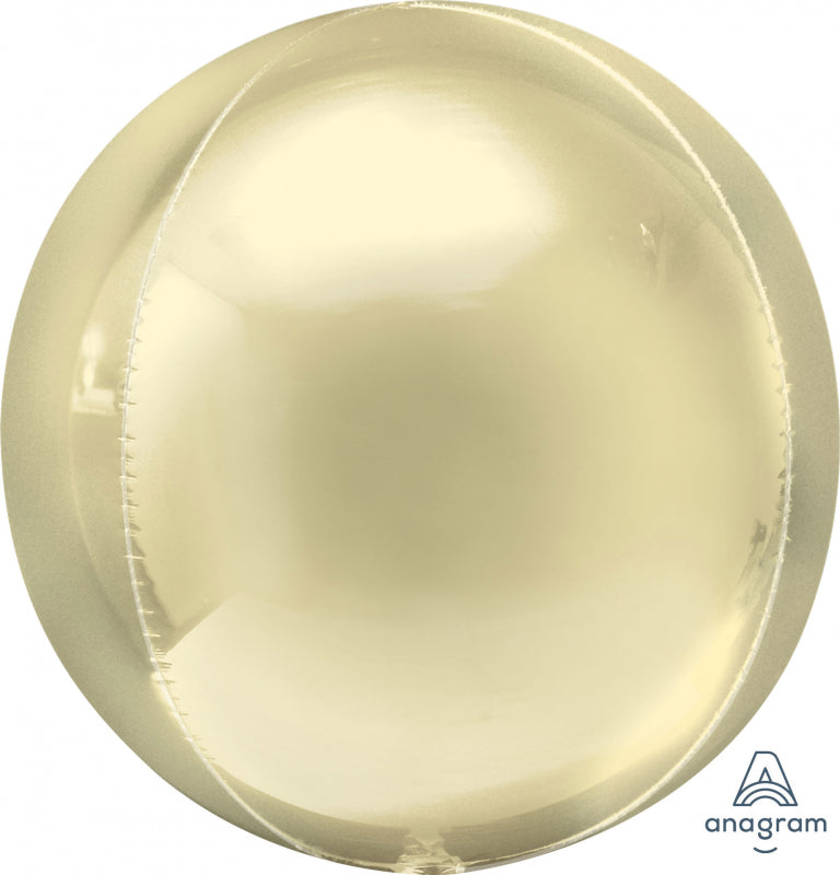 Foil ORBZ Plain PASTEL YELLOW  16