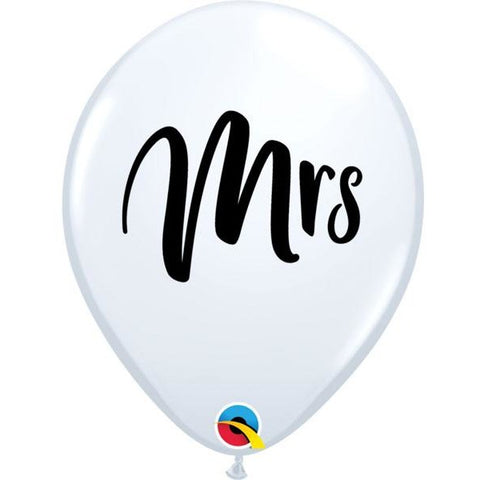 28cm Round White Mrs. #57437 - Pack of 50