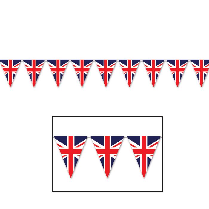 UNION JACK Pennant Banner 11