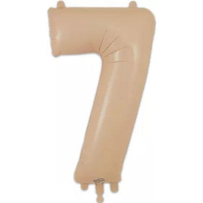 86cm Foil Number SEVEN Matte SAND #606777