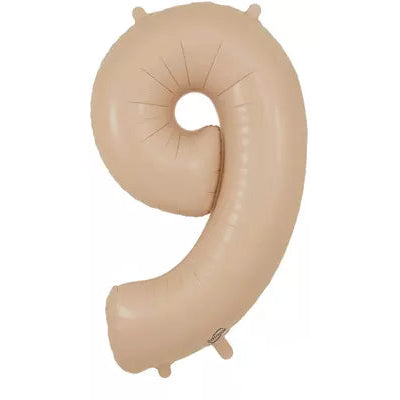 86cm Foil Number NINE Matte SAND #606791