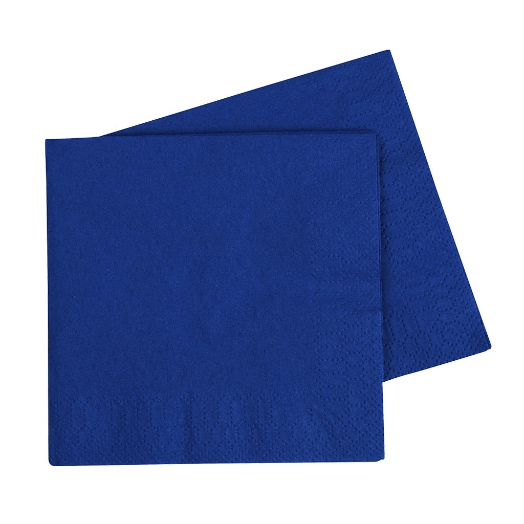 LUNCH Napkin 330mm TRUE BLUE 40Pk #FS6072TBP
