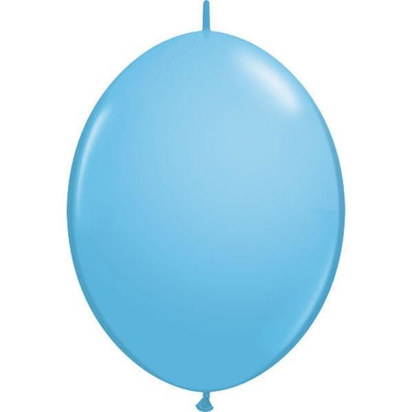 30cm Quick Link Pale Blue Qualatex Quick Link Balloons #65223 - Pack of 50