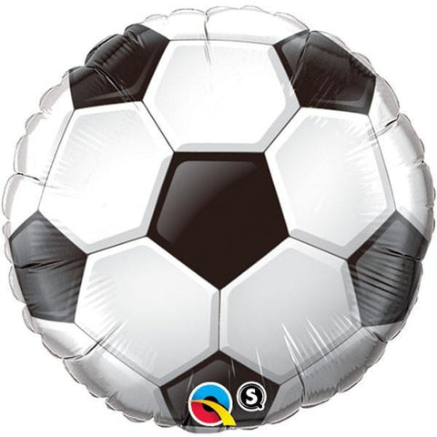 45cm Round Foil Soccer Ball #71597 - Each (Pkgd.)