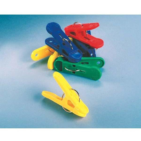 Clip-N-Weight Primary Assorted #72565 - Pack Of 100 SPECIAL ORDER ITEM