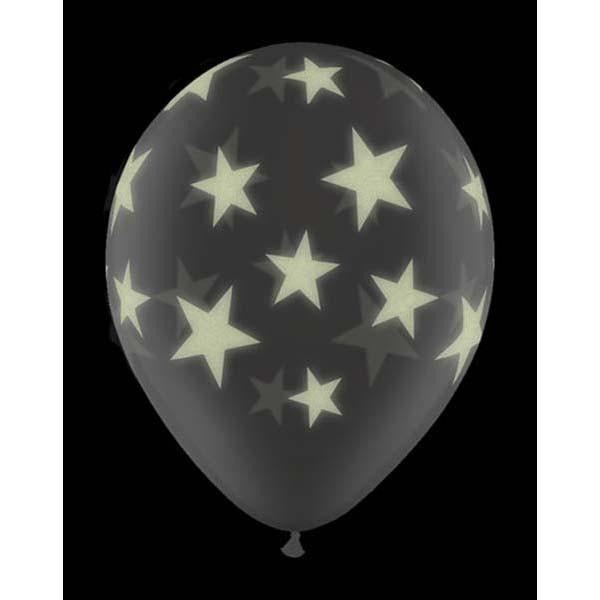 28cm Round Diamond Clear Glow Stars-A-Round #73994 - Pack of 25