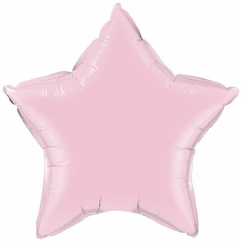 90cm Star Foil Pearl Pink Plain Foil #74631 - Each (Unpkgd.) SPECIAL ORDER ITEM