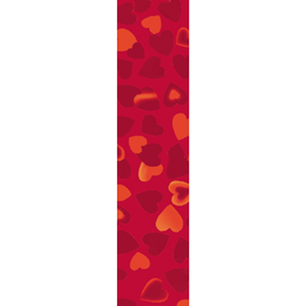Crystal Ribbon #09 50 Yards Hearts Red #79706 - Each - IN STOCK