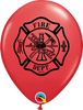 28cm Round Red Fire Dept. #85835- Pack of 50