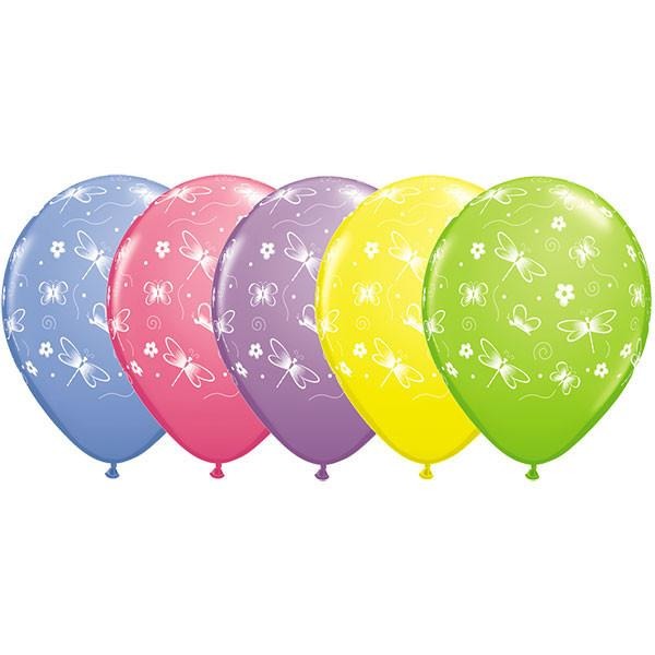 28cm Round Spring Assorted Butterflies&Dragonflies-A-Round #86292 - Pack of 50