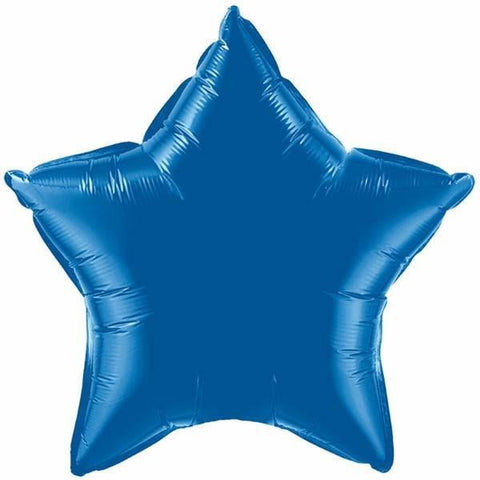 50cm Star Foil Dark Blue Plain Foil #86472 - Each (Unpkgd.)