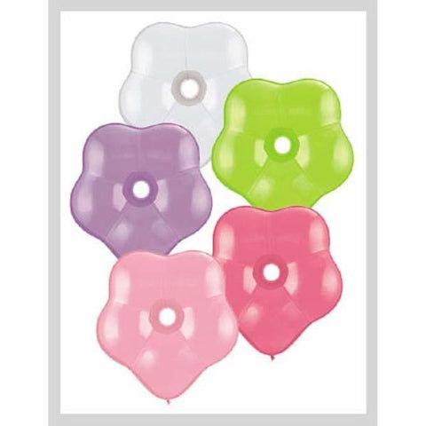40cm Blossom Flower Assorted Qualatex Plain Latex Blossom #87171 - Pack of 50