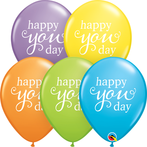 28cm Round Pastel SIMPLY Happy You Day #88258 - Pack of 50