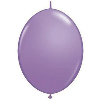 15cm Quick Link Spring Lilac Qualatex Quick Link Balloons #90200 - Pack of 50