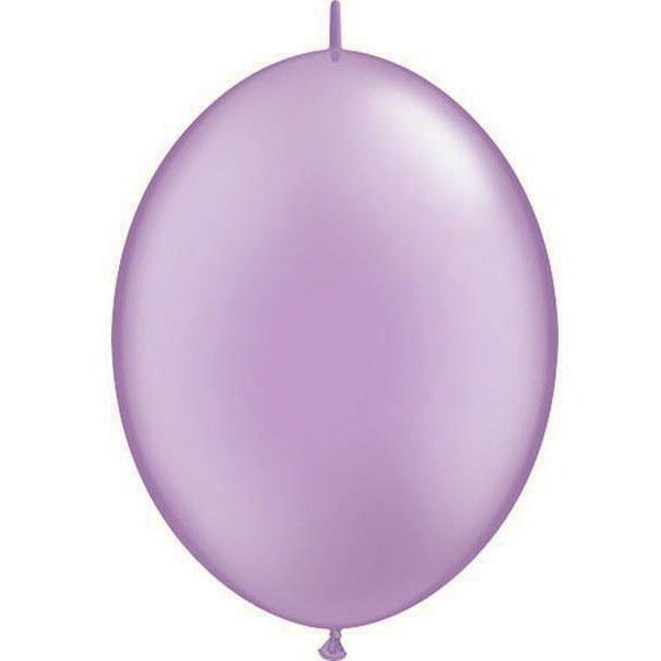 15cm Quick Link Pearl Lavender Qualatex Quick Link Balloons #90540 - Pack of 50 SPECIAL ORDER ITEM