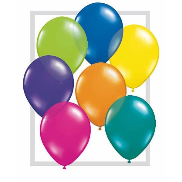 40cm Round Fantasy Assorted Qualatex Plain Latex #99331 - Pack of 50 SPECIAL ORDER ITEM