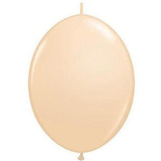 15cm Quick Link Blush Qualatex Quick Link Balloons #99867 - Pack of 50