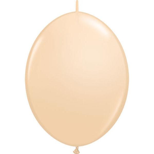30cm Quick Link Blush Qualatex Quick Link Balloons #99871 - Pack of 50