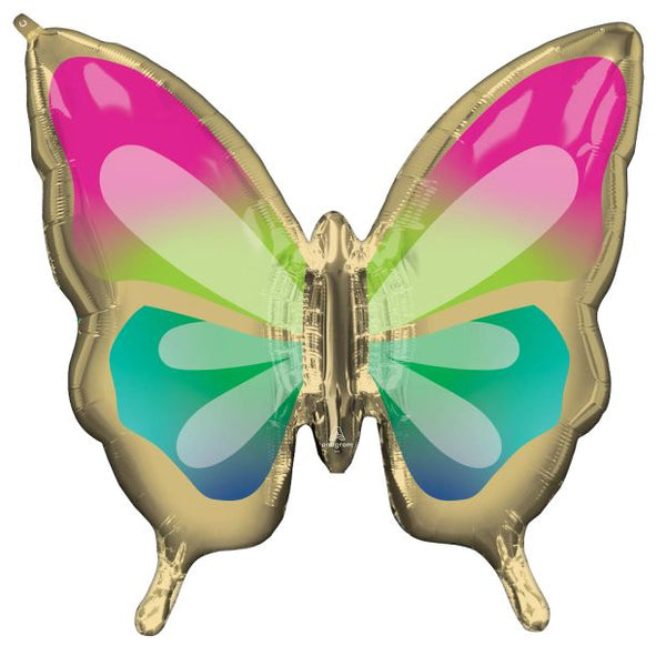 76cm Foil Shape tropical BUTTERFLY #HA42669