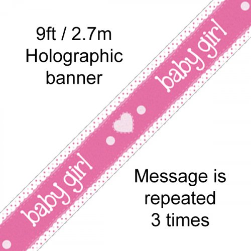 2.7m BANNER Baby Girl #109468