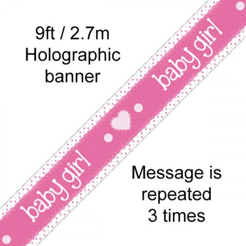 2.7m BANNER Baby Girl #109468