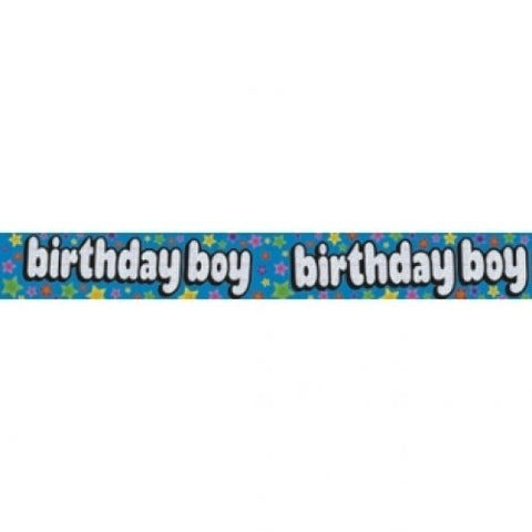 2.6m BANNER Birthday Boy #AP109203