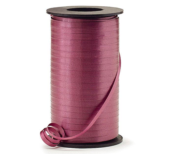 Curling Ribbon 503m/550yd x 5mm Burgundy - each #931691
