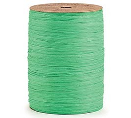RAFFIA Ribbon 91m/100yd x 5mm Matte CITRUS - each #21877