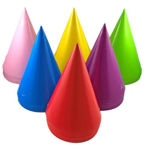 CONE Hats Neon 50 pack #202127