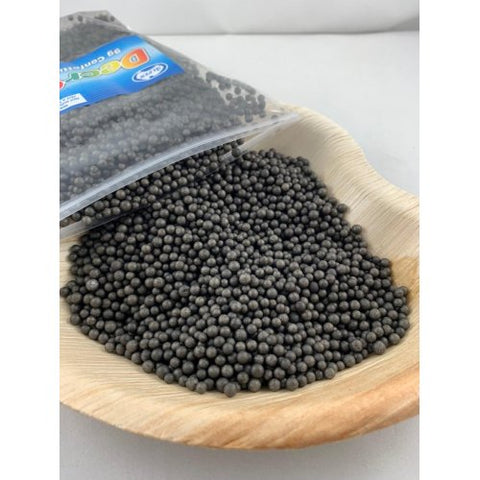 Confetti Balls 2-4mm BRIGHT BLACK 9g #205003