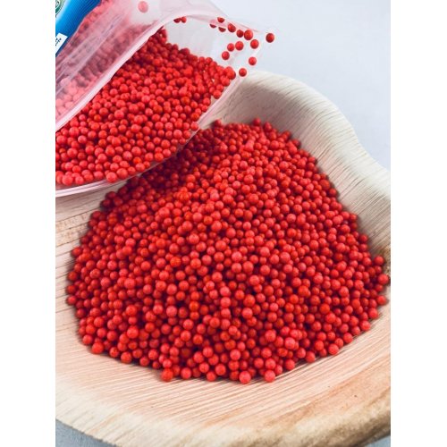 Confetti Balls 2-4mm BRIGHT RED 9g #205001