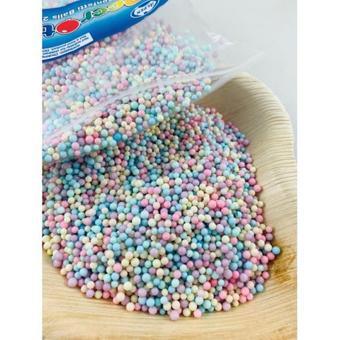 Confetti Balls 2-4mm PASTEL Asstd 9g #205020