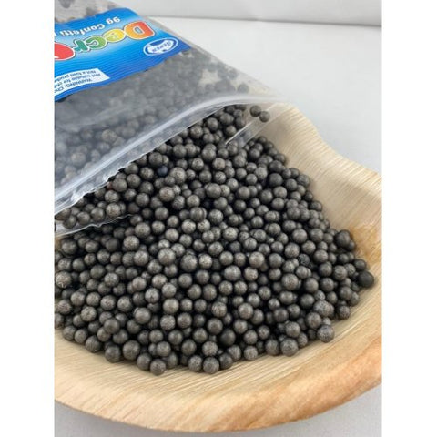Confetti Balls 4-6mm BRIGHT BLACK 9g #AP205033