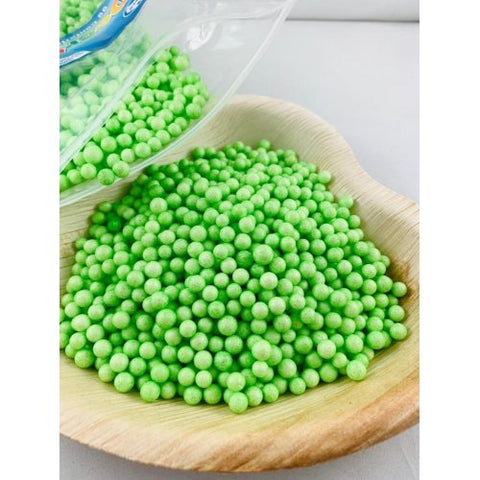 Confetti Balls 4-6mm BRIGHT LIME 9g #AP205039