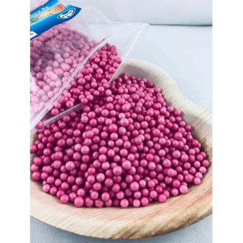 Confetti Balls 4-6mm BRIGHT MAGENTA 9g #AP205037