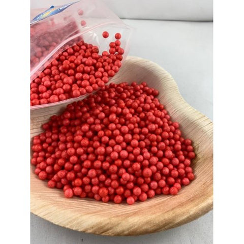 Confetti Balls 4-6mm BRIGHT RED 9g #AP205031