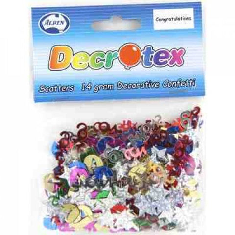 Scatters 14g Pack CONGRATULATIONS #AP108396