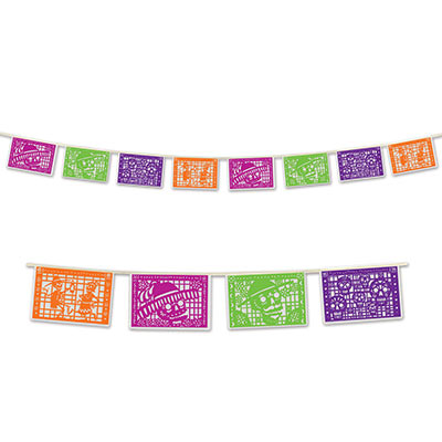 Day of the Dead Picado Style BANNER #BS00941