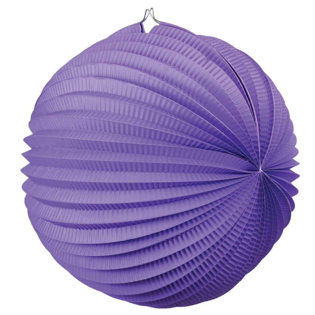Accordian Lantern 35cm LILAC #FS5213LI