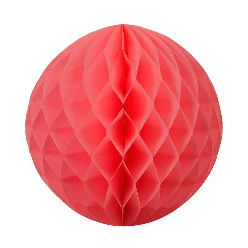Honeycomb Ball 25cm CORAL #FS5209CO