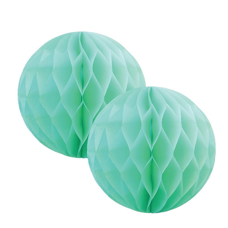 Honeycomb Ball 15cm MINT GREEN 2 Pack #FS5212MT